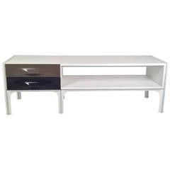 Raymond Loewy Free Standing Low Two Sided Cabinet/ Coffee Table 5