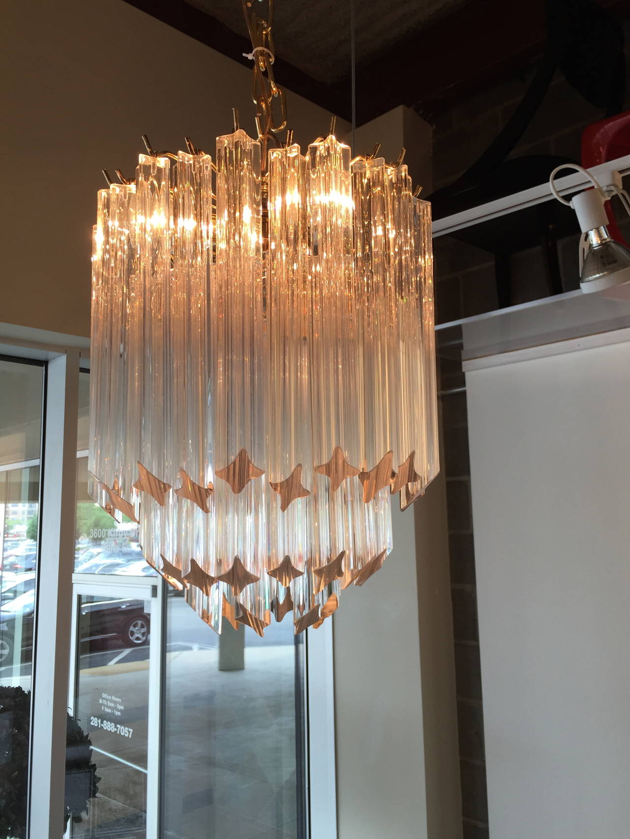 Pair Of Vintage Small Venini Crystal Chandeliers At 1stdibs Paolo Venini 1895 1959 Emerged As One Of The Leading Figures In