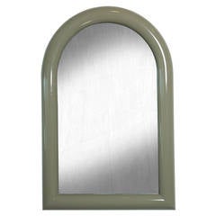 Mid-Century Modern Arch-Top Mirror in the Manner of Pierre Cardin 11