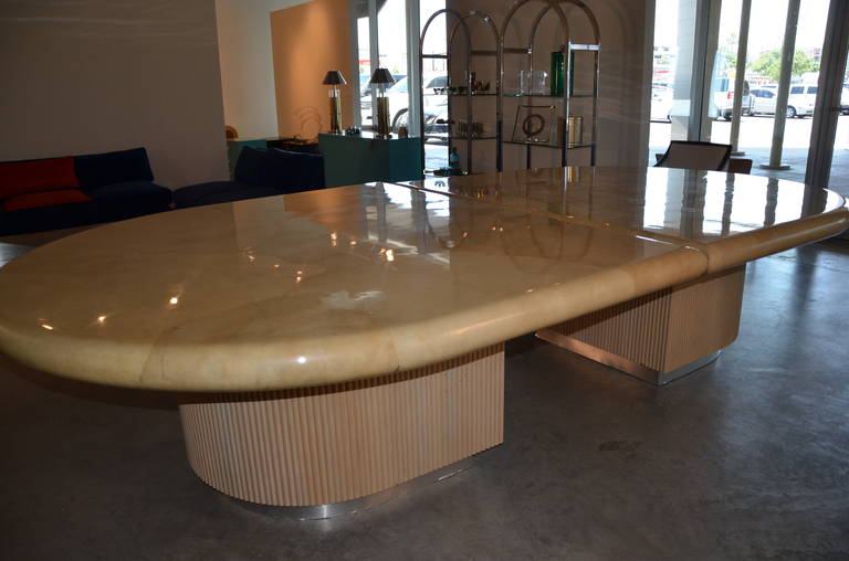 clear top conference table