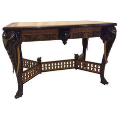 Herter Brothers 19th Century Aesthetic Movement Center Table 