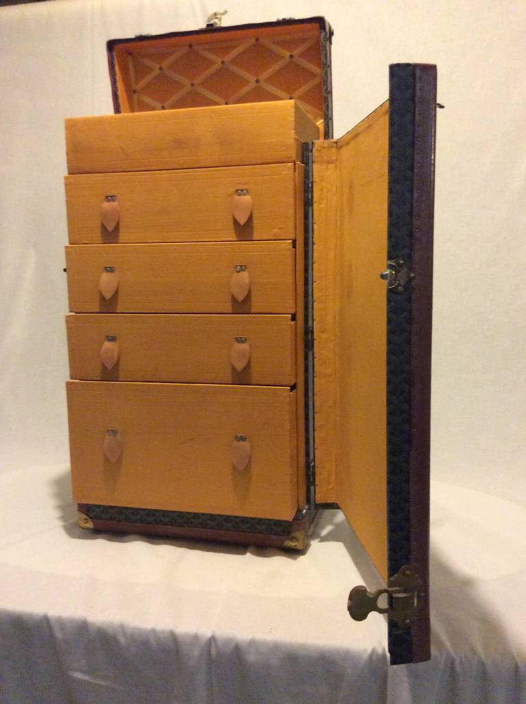 Goyard Steamer Trunk