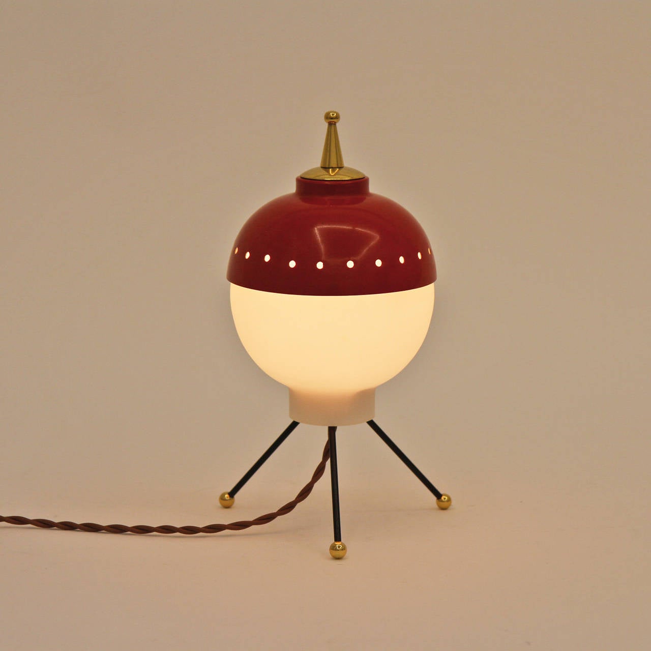 Mid-20th Century Whimsical 1950s Italian Sputnik Table Lamp
