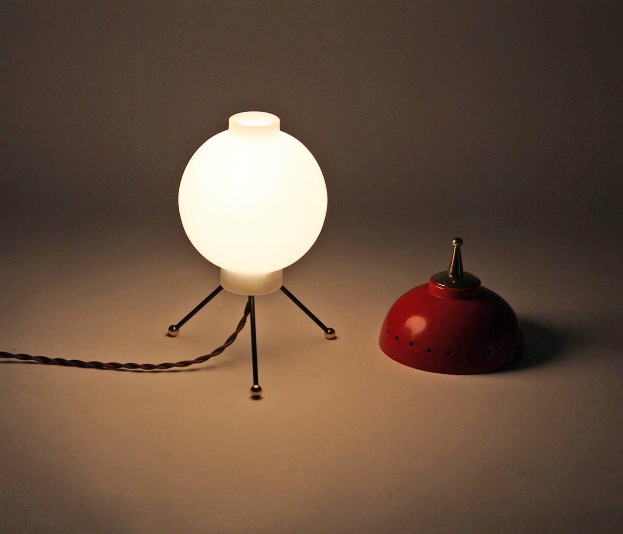 Whimsical 1950s Italian Sputnik Table Lamp 1