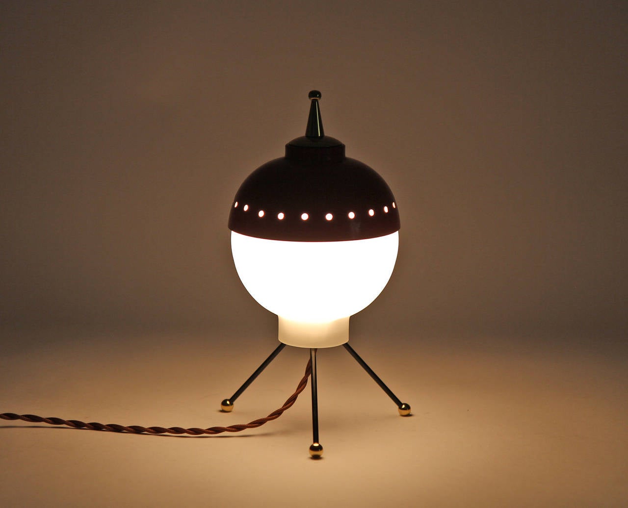 Whimsical 1950s Italian Sputnik Table Lamp at 1stdibs