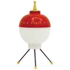Whimsical 1950s Italian Sputnik Table Lamp