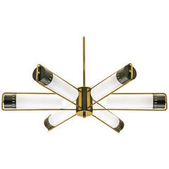 Modernist Stilnovo Chandelier