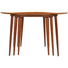 Set of Teak Nesting Tables by Jens Quistgaard