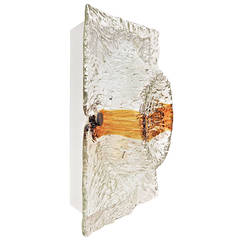 Large Venini Murano Wall or Ceiling Light