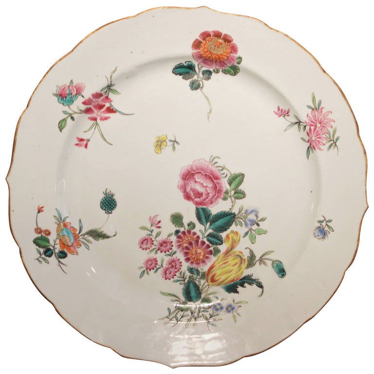 Famille Rose Dish For Sale