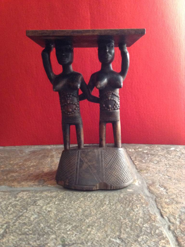 Vintage African Stool