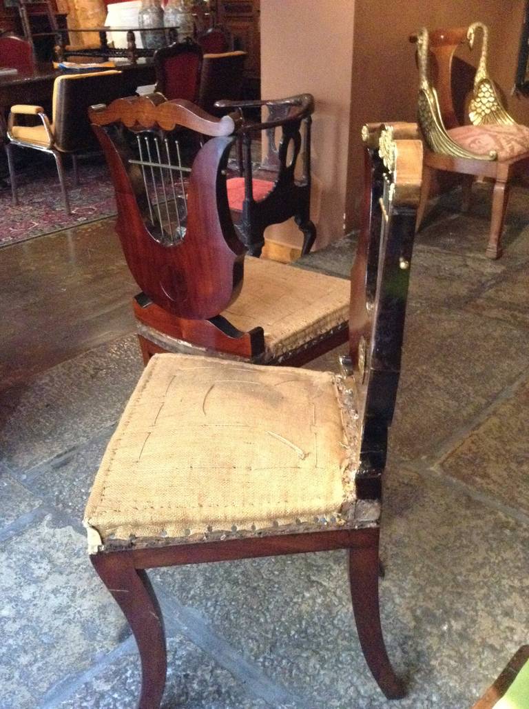 Set of 12 Chairs, 19th Century For Sale 1