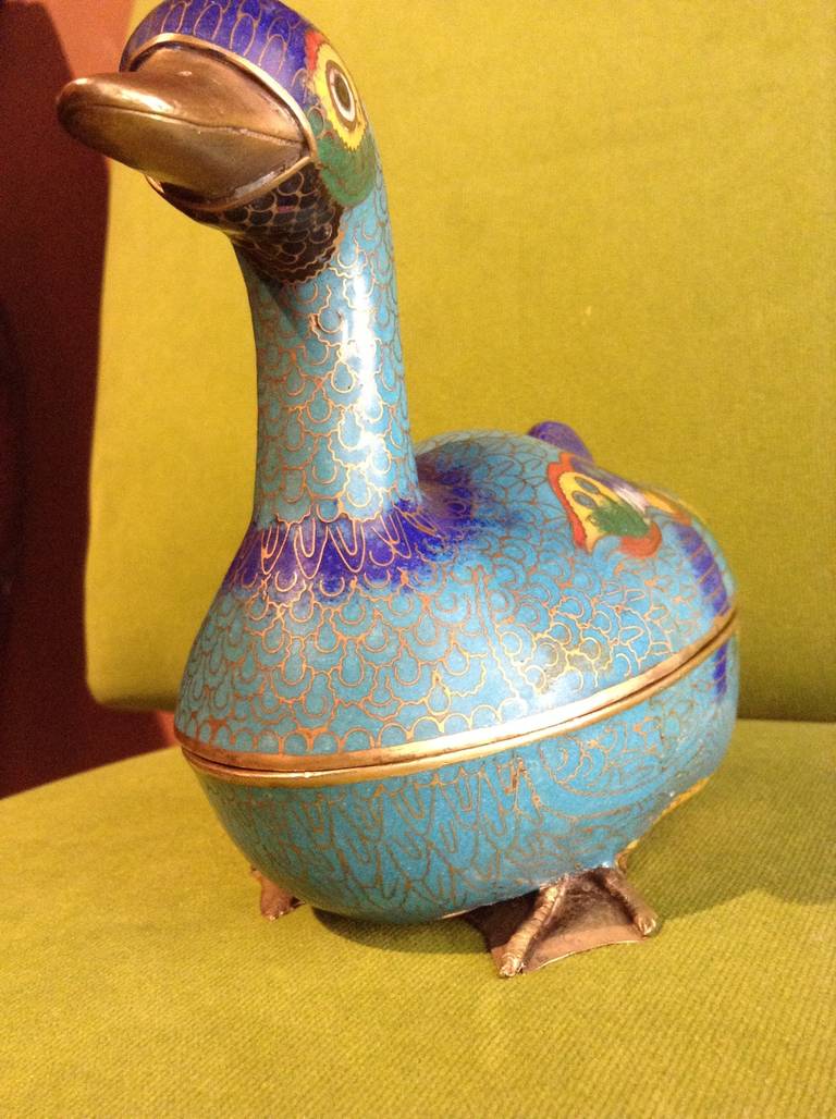 cloisonne duck