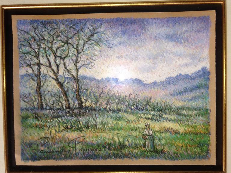 Paul Emil Pissarro Framed Original Painting