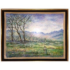 Paul Emil Pissarro Framed Original Painting