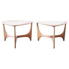 Pair of Side Tables by Lane