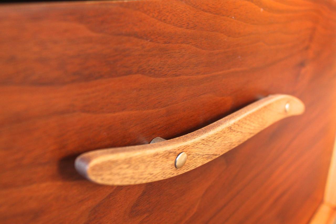 Mid-20th Century Walnut Dresser by Unagusta