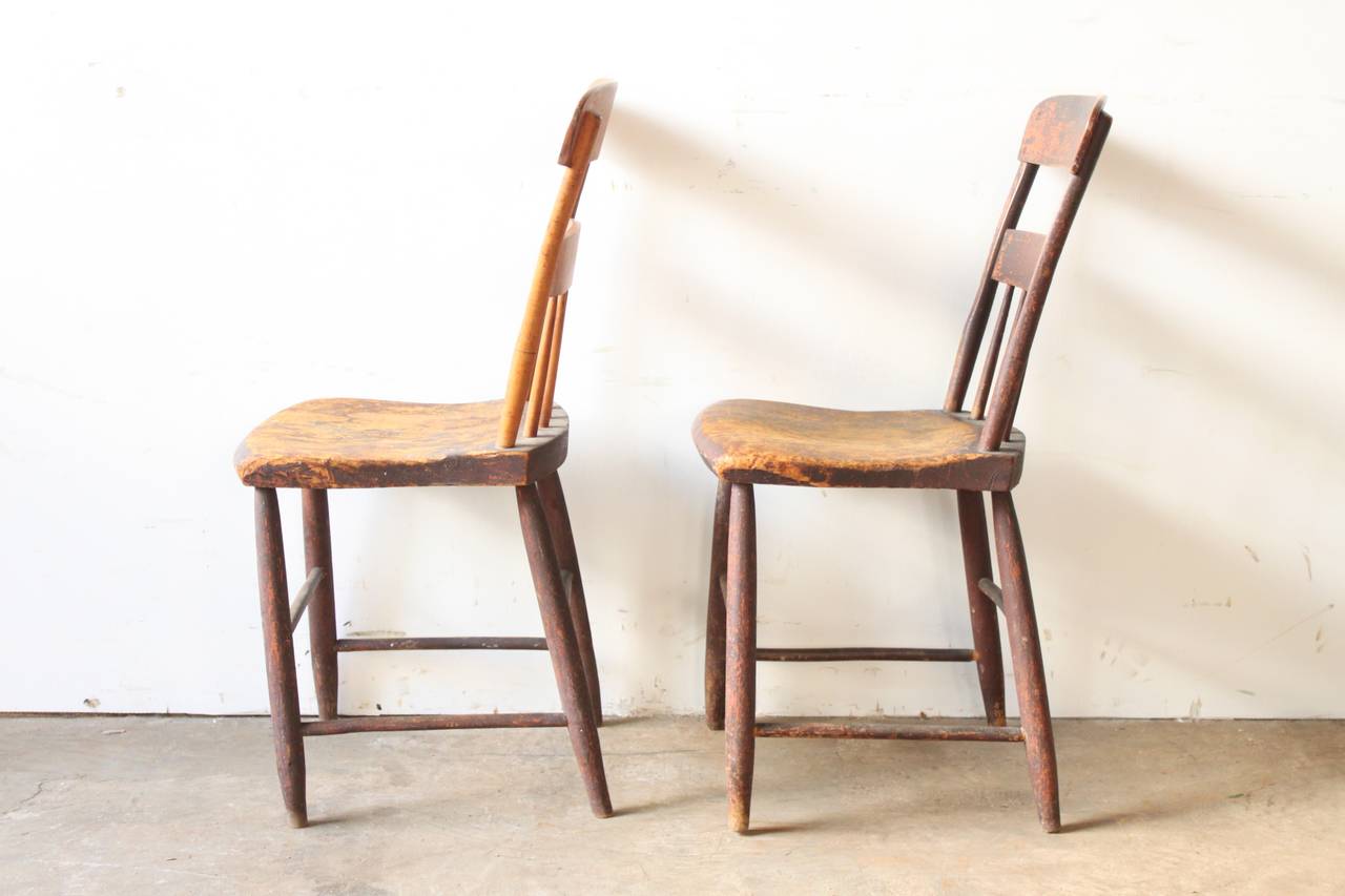 Country Sheraton Side Chairs