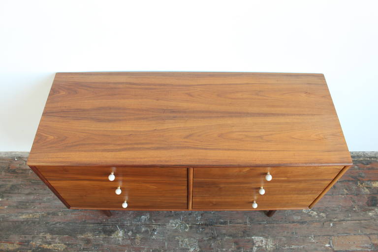 Mid-20th Century Walnut Dresser by Kipp Stewart for Drexel
