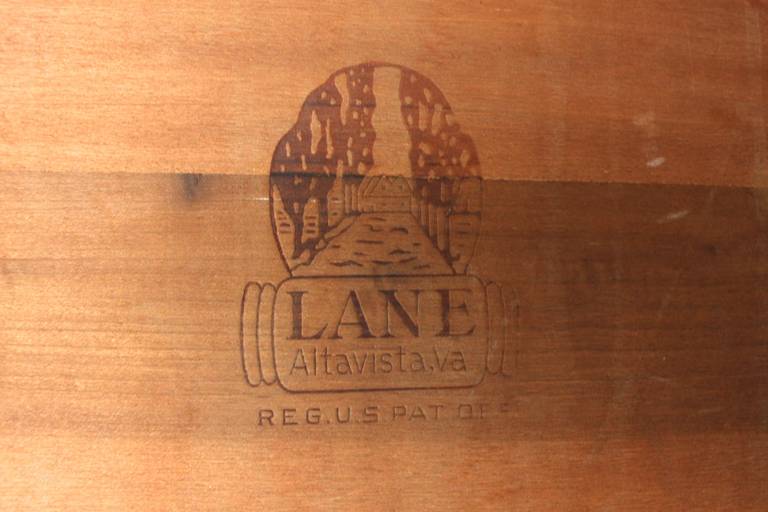 Walnut Coffee Table with Tile Inlay by Lane 5