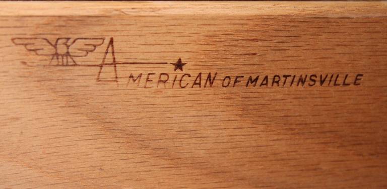Mid-Century American Walnut Low Dresser 5