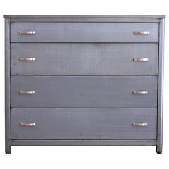 Vintage Industrial Metal Dresser