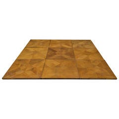 ca 47.5m2 of 19th century Geometric Oak Parquet