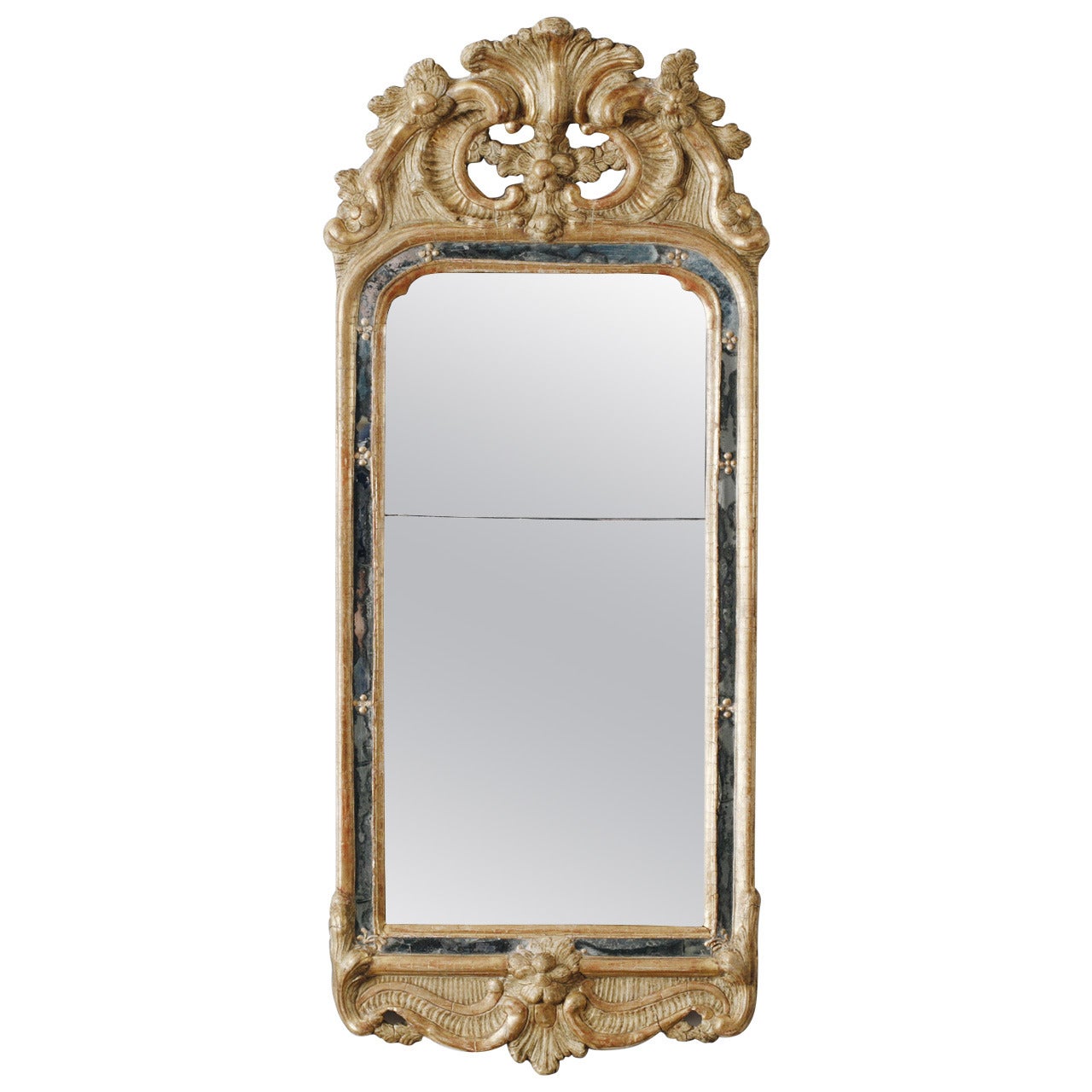 18th Century Swedish Rococo Mirror