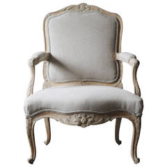 Swedish 18th Century Rococo Armchair