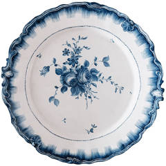 18th Century Swedish Faience Plate