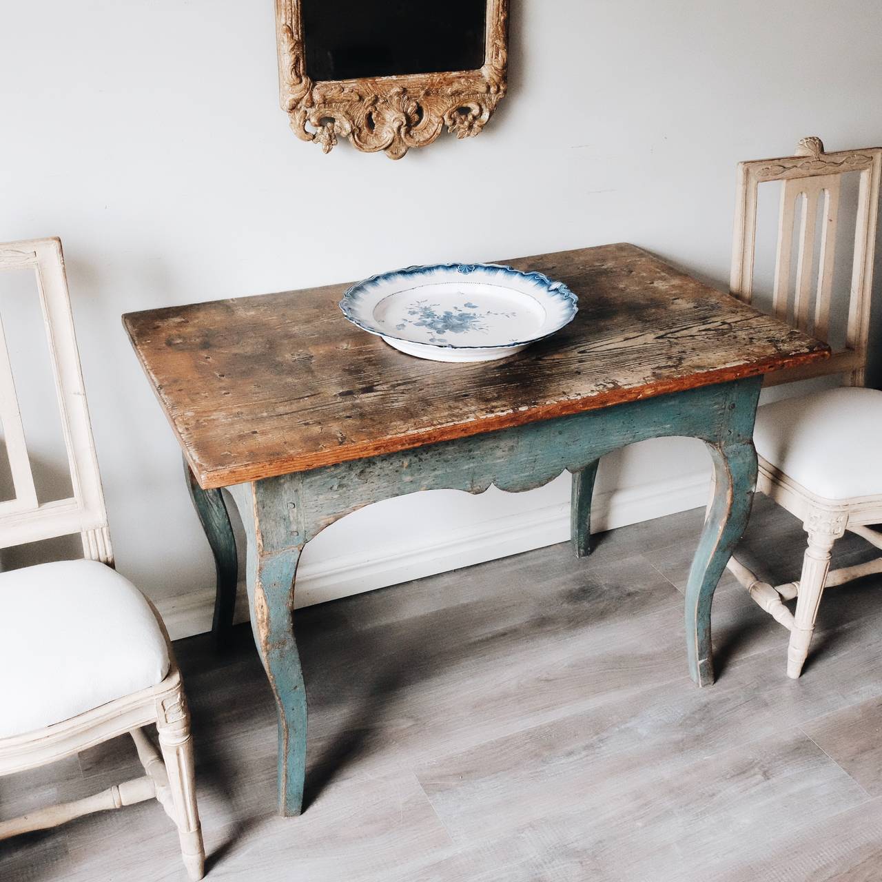 18th Century Swedish Rococo Table In Good Condition In Mjöhult, SE