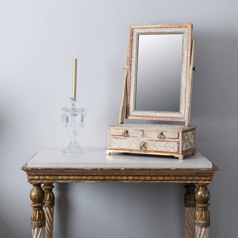 19th Century Swedish Gustavian Center or Console Table 1