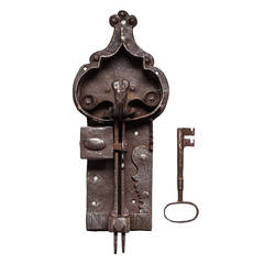 18th Century Swedish Iron Lock