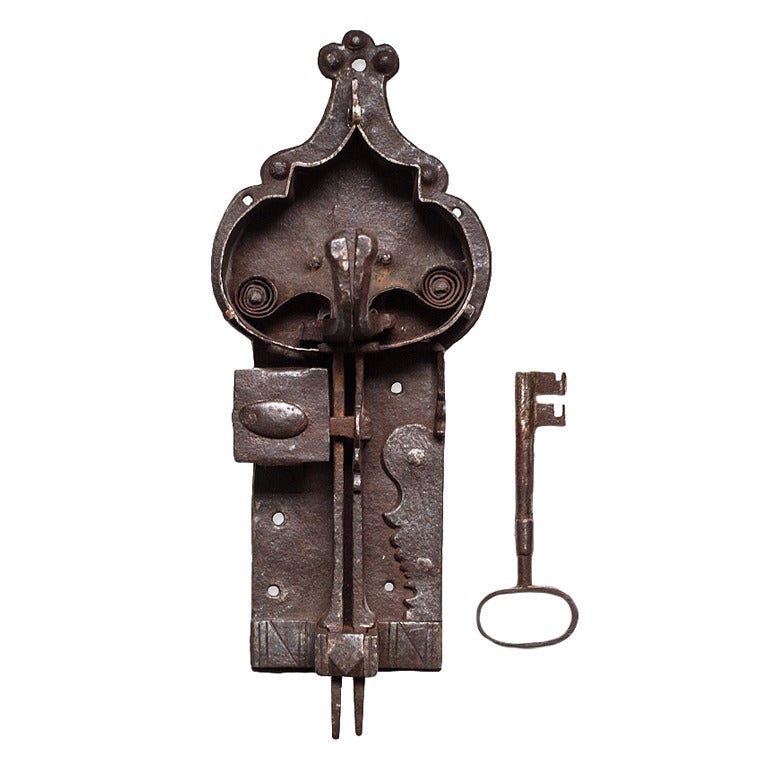 18th Century Swedish Iron Lock