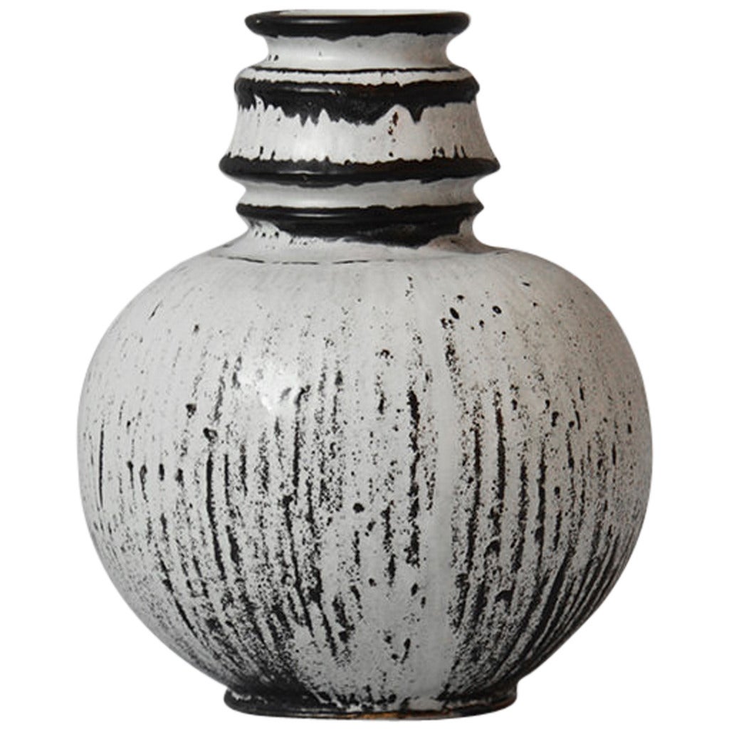 Earthenware Vase by Svend Hammershøi at 1stdibs