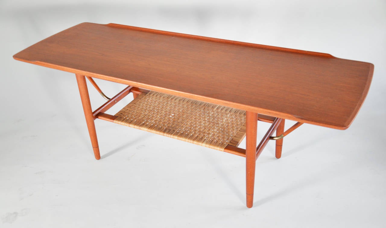 Coffee Table in Teak by a Danish Cabinetmaker In Excellent Condition For Sale In Kobenhavn S, DK