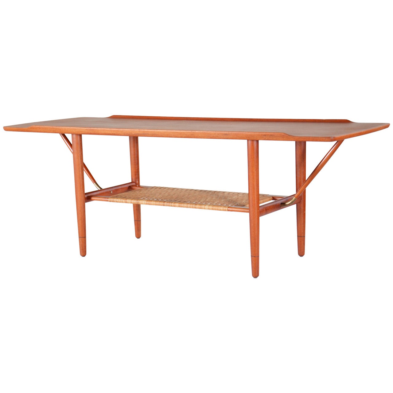 Coffee Table in Teak by a Danish Cabinetmaker For Sale