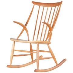 Rocking Chair by Illum Wikkelsø