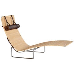 PK-24 Chaise Longue by Poul Kjærholm