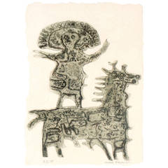 Etching by Max Papart