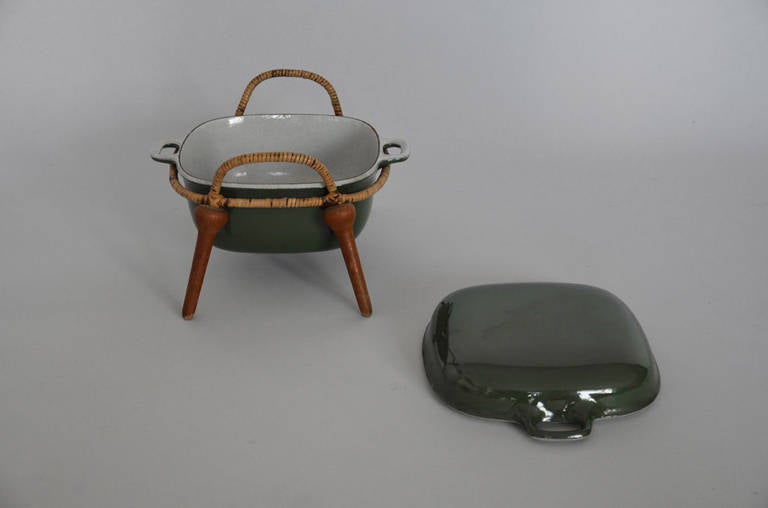 Mid-20th Century Iron Roaster by Jens H. Quistgaard For Sale
