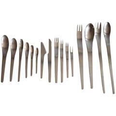 Cutlery in Stainless Steel by Arne Jacobsen