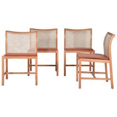 Stained Oak Chairs by Ditte and Adrian Heath