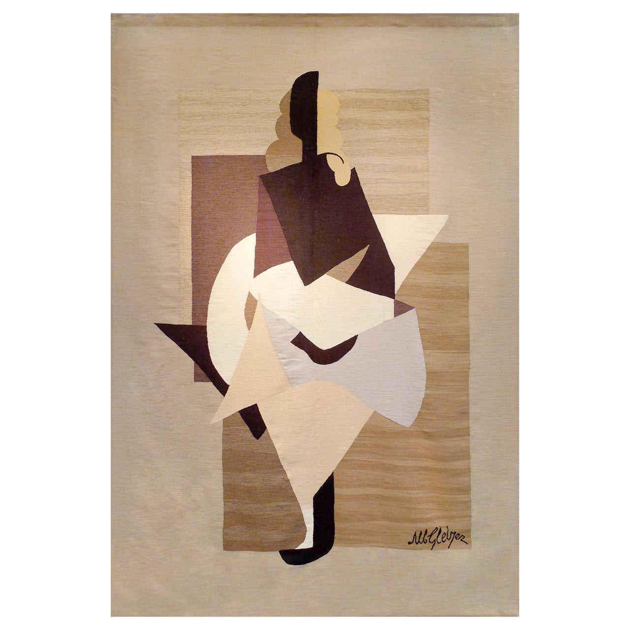 Boccara's Tapestry "Woman", After Albert Gleizes For Sale