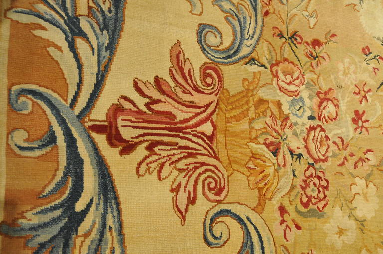 Monumental Antique 19th Century French Savonnerie Rug For Sale 2