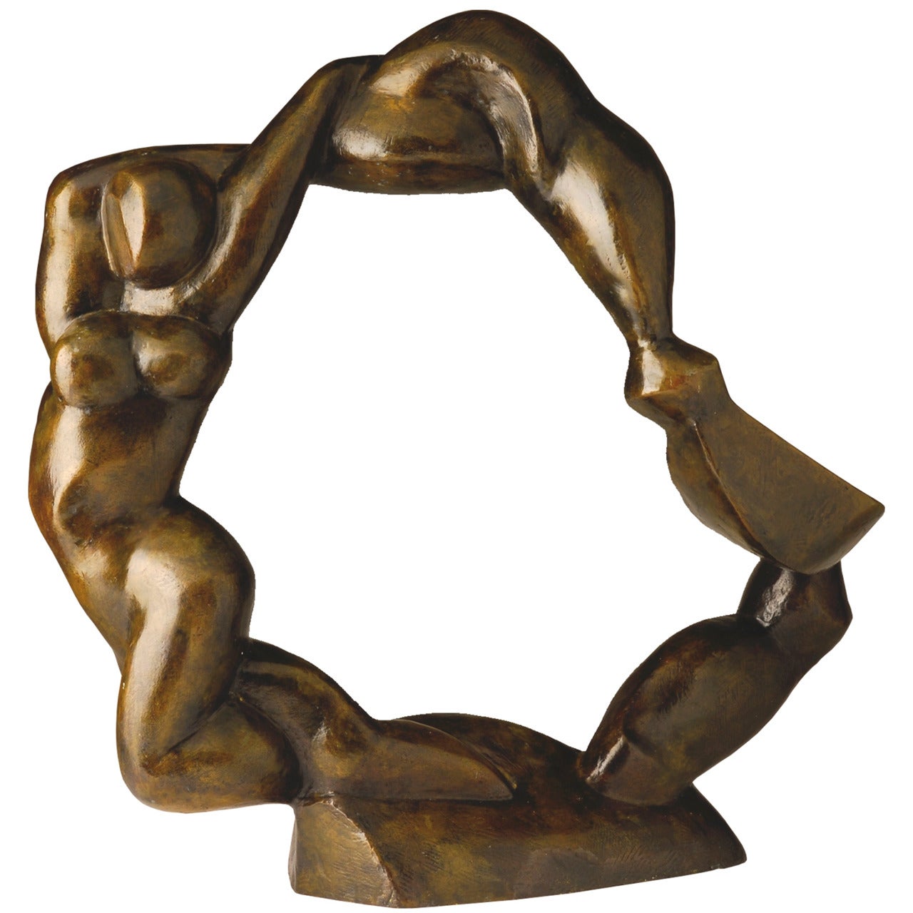 Henri Delcambre “L’ Espace” 1973 Sculpture, Limited Edition Four of Eight For Sale