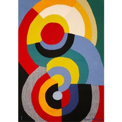 Sonia Delaunay's Original Tapestry, 1950s