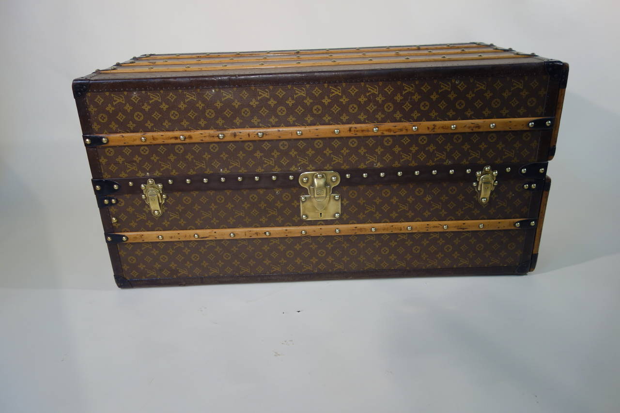 1930s Louis Vuitton Wardrobe Trunk or Malle Armoire 3