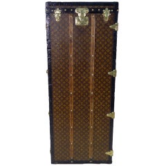 Louis Vuitton Wardrobe Trunk, circa 1930, Malle Penderie Louis Vuitton Wardrobe Trunk, circa 1930, Malle Penderie