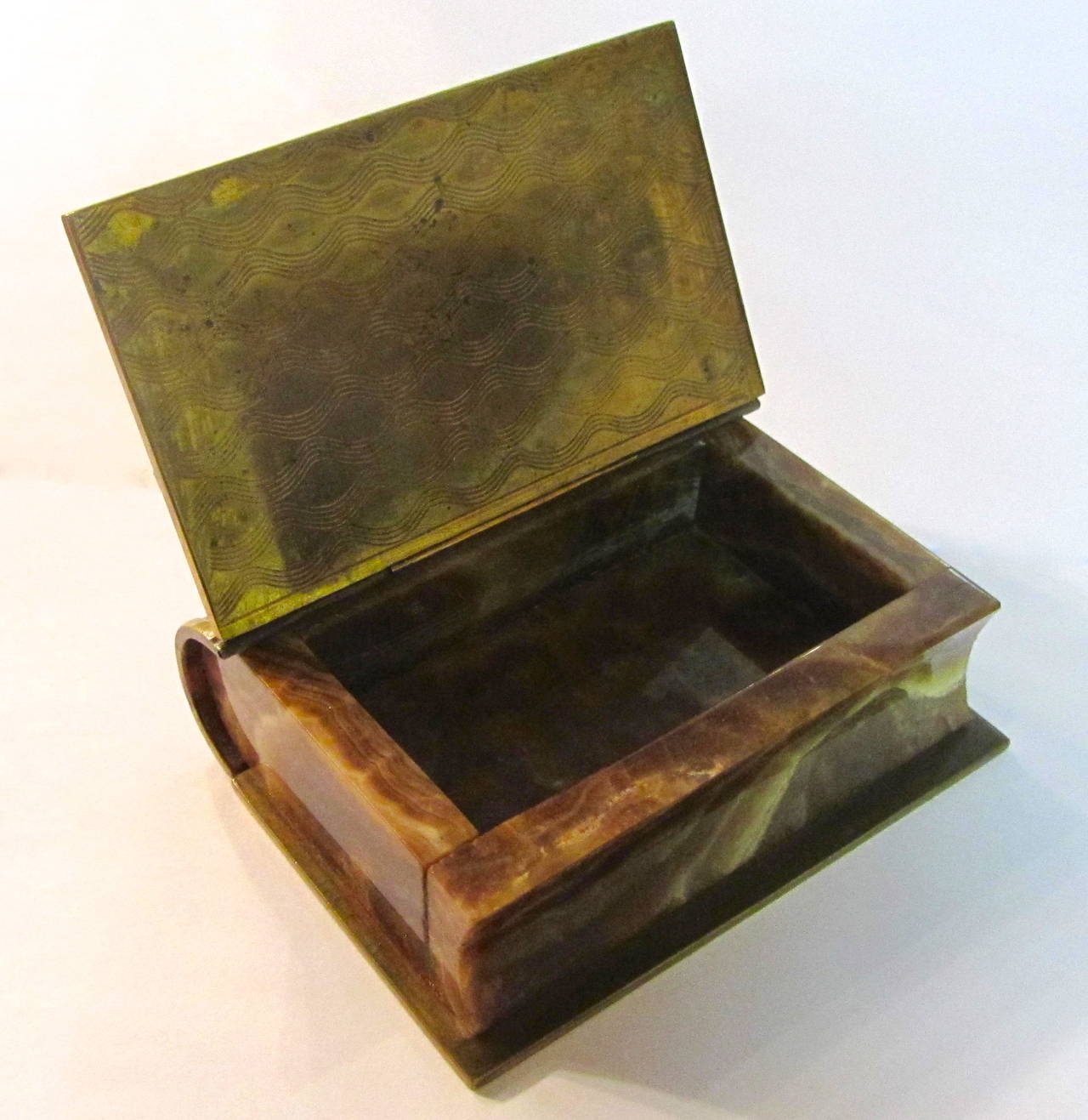 Limoges, Enamelled Bronze Box